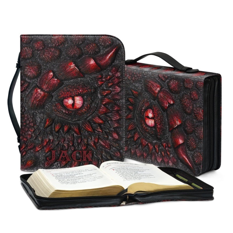 Personalized Dragon-Scale Armor of God Bible Cover