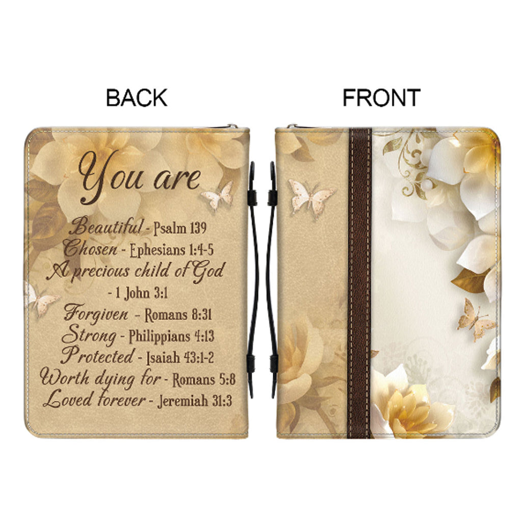 Personalized Floral Bible Cover - You Are Loved