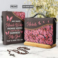 Floral Faith Way Maker Bible Cover Case