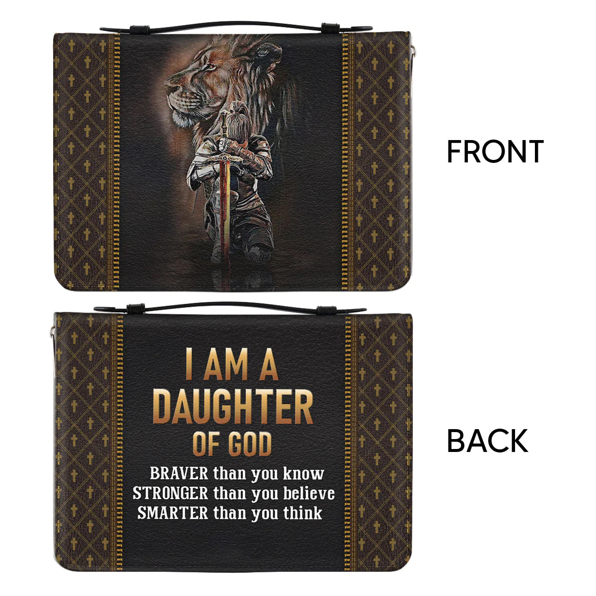 Custom Daughter of God Lion Bible Cover
