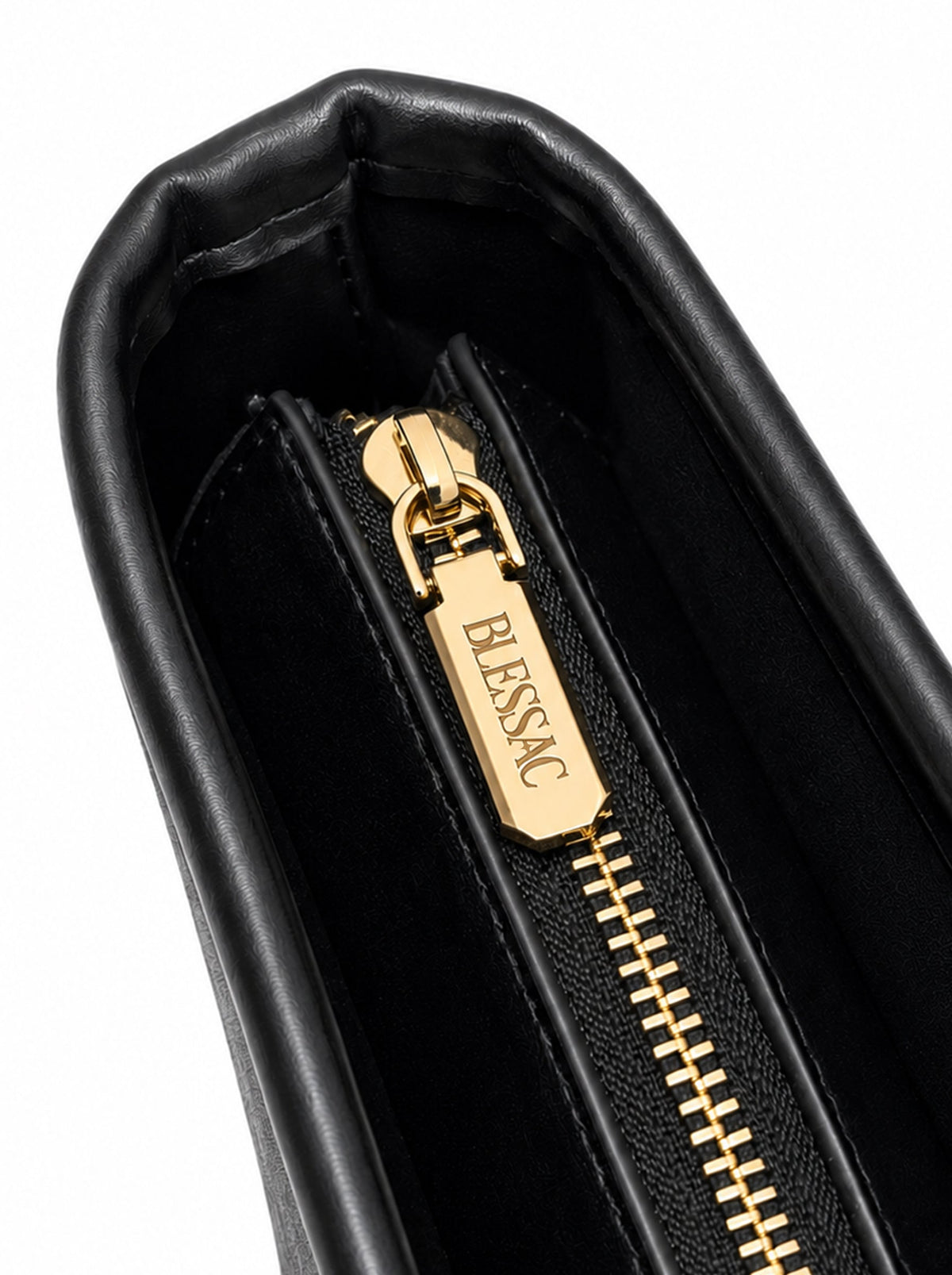 Matthew 19:26 Black Embossed Leather Tote Bag