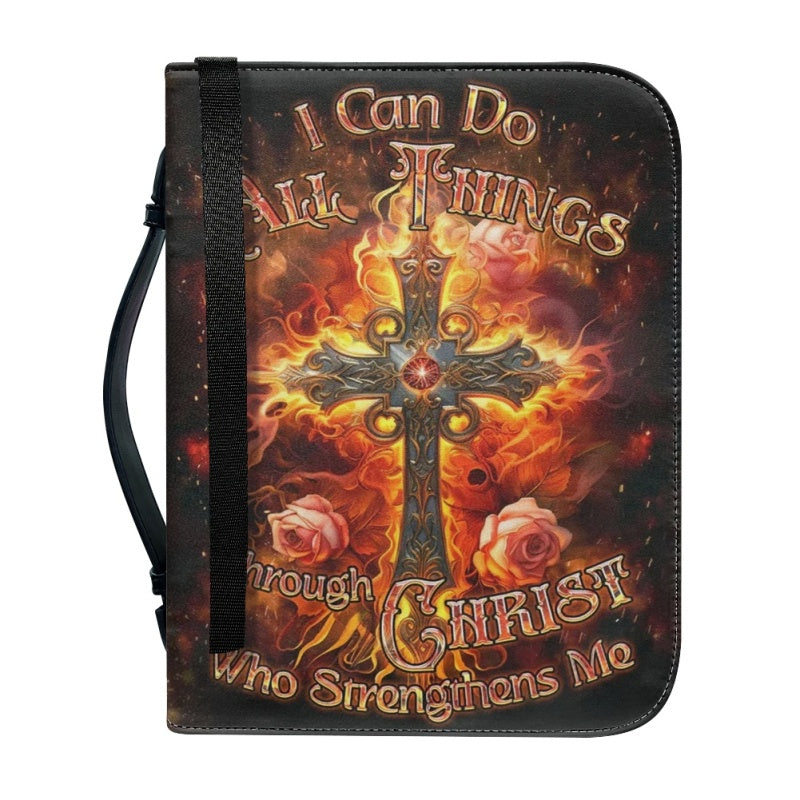 Personalized I Can Do All Things Bible Cover