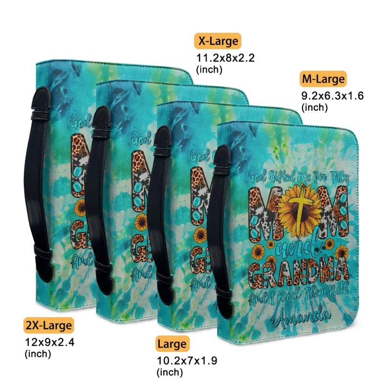 Mom & Grandma Rock Them Both Personalized Bible Cover