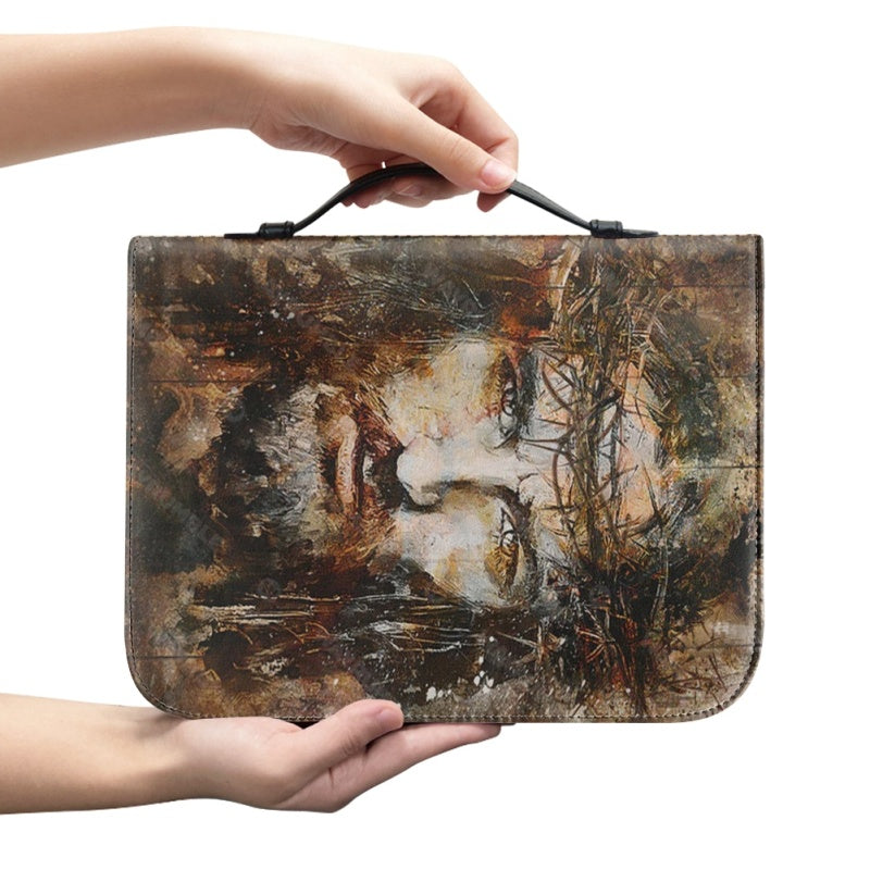 Personalized Redeemer's Sacrifice Bible Cover