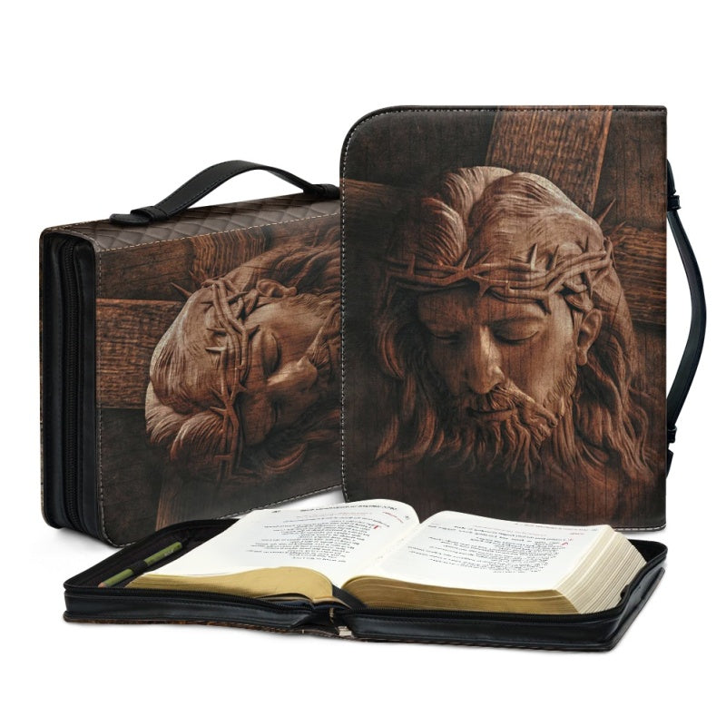 Personalized Redeemer's Sacrifice Bible Cover