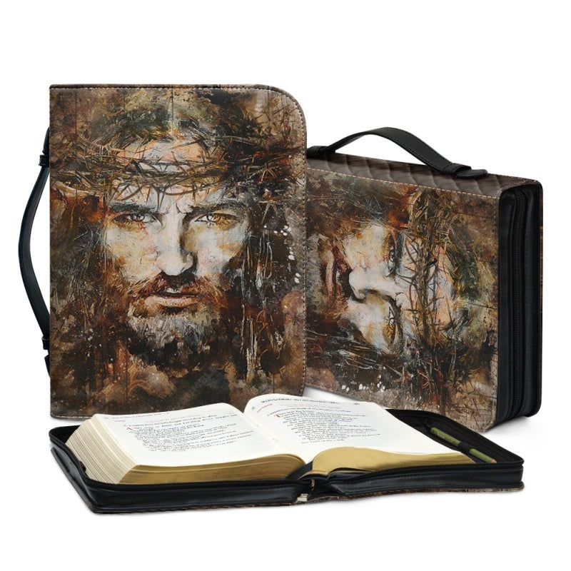 Personalized Redeemer's Sacrifice Bible Cover