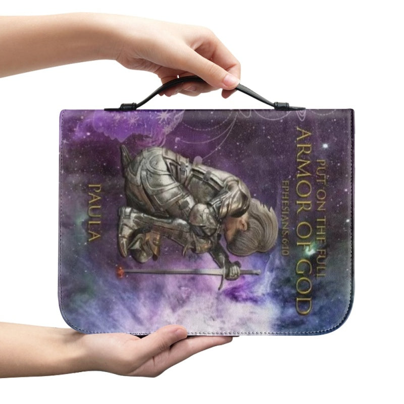 Cosmic Armor of God Personalized Bible Cover