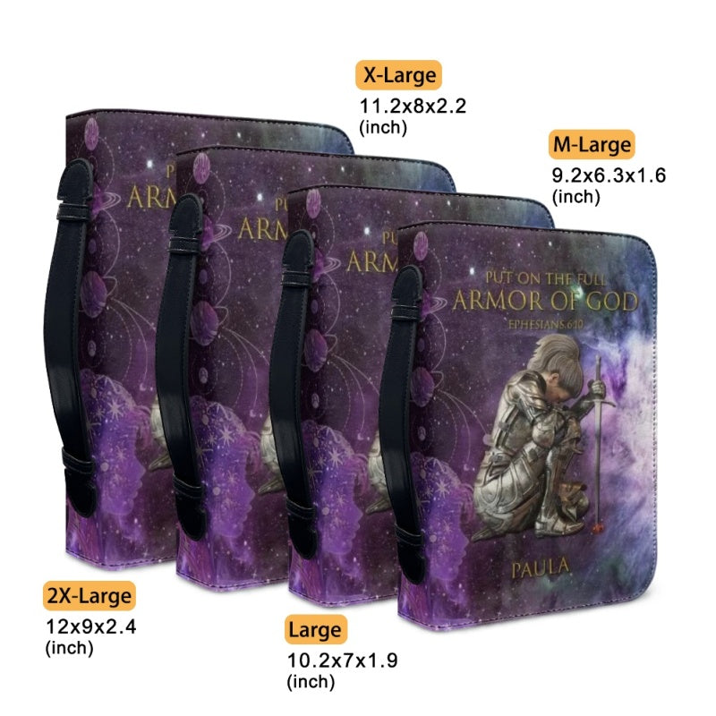 Cosmic Armor of God Personalized Bible Cover