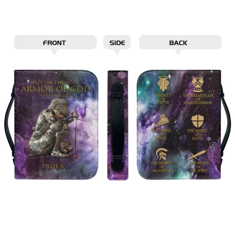 Cosmic Armor of God Personalized Bible Cover