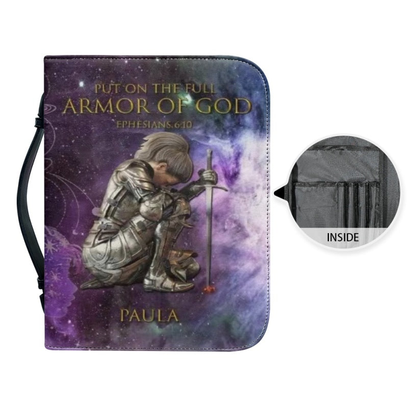 Cosmic Armor of God Personalized Bible Cover