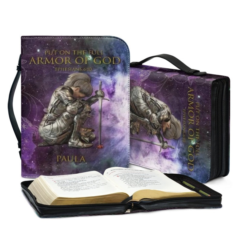 Cosmic Armor of God Personalized Bible Cover