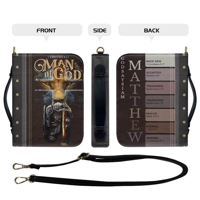 Personalized Sacred Name Meaning Bible Cover