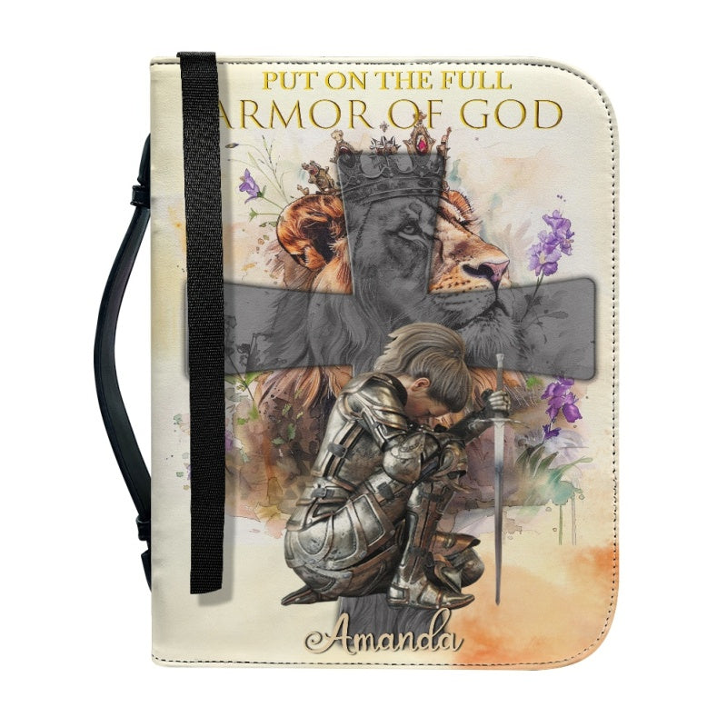 Custom Armor of God Personalized Bible Cover