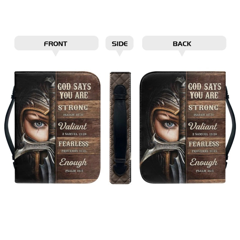 Personalized Christian Faith Bible Cover