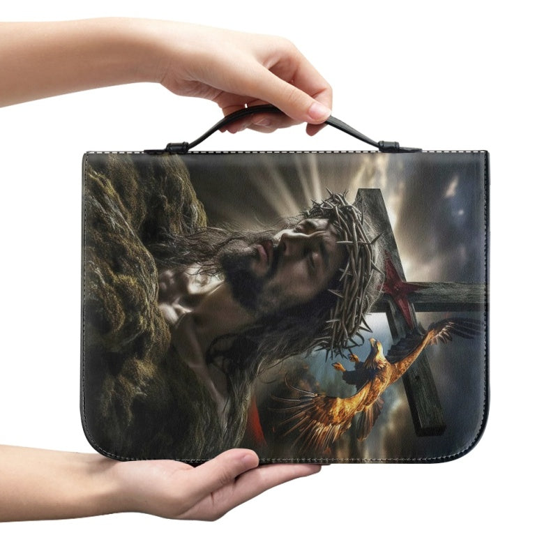 Personalized Warrior of God Lion Bible Cover