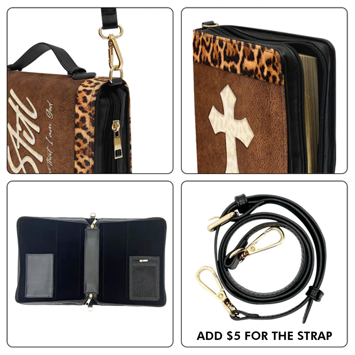 Personalized Be Still & Know Bible Cover