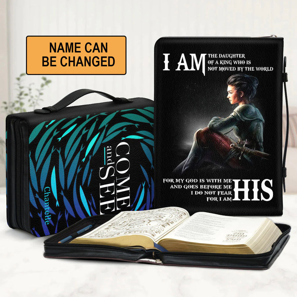 Daughter of a King Personalized Bible Cover