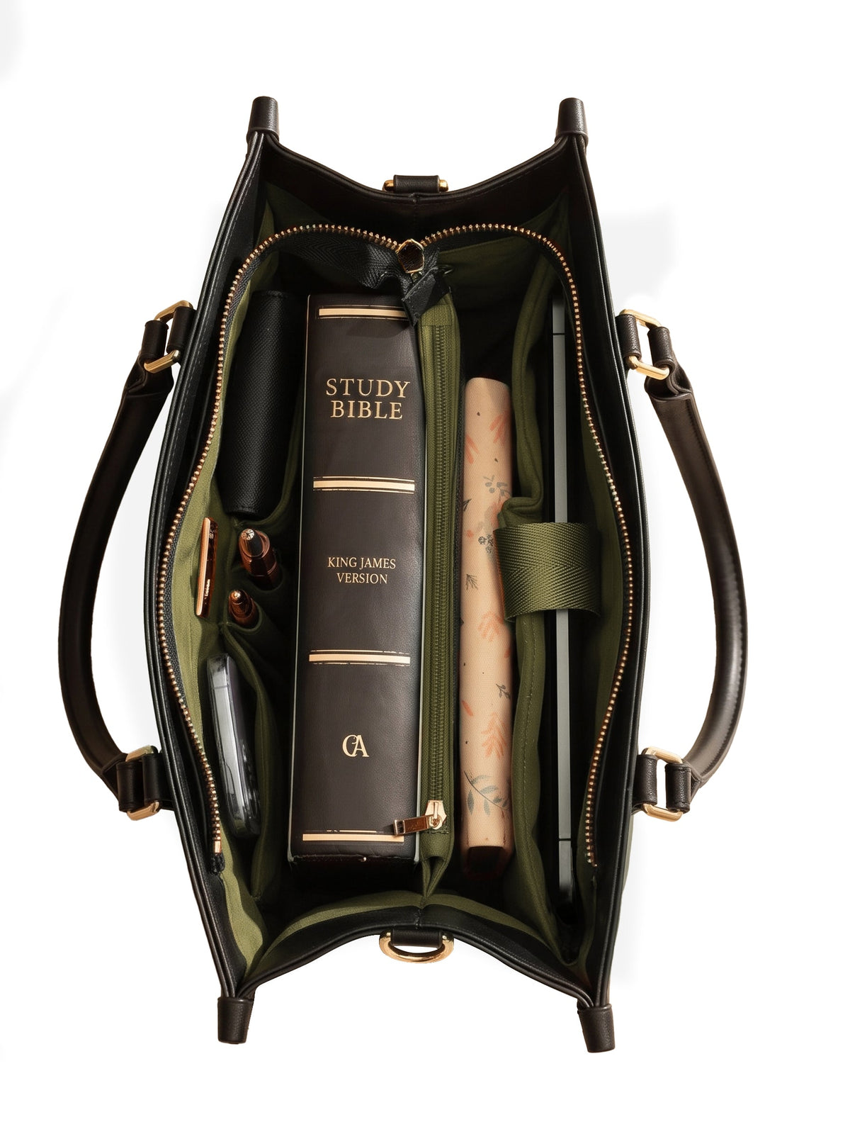 Psalm 23:1 Shepherd Vegan Leather Handbag