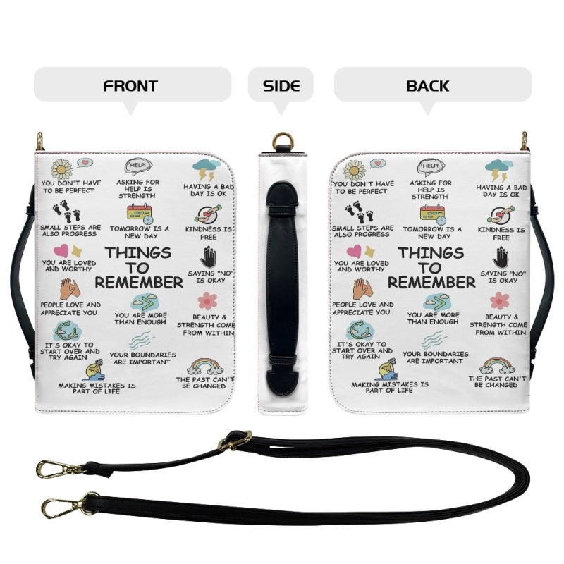 Things To Remember Personalized Bible Cover