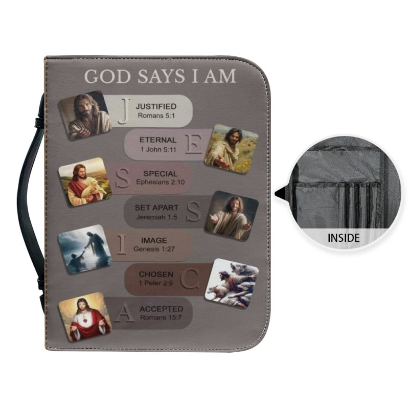 Personalized Sacred Name Meaning Bible Cover