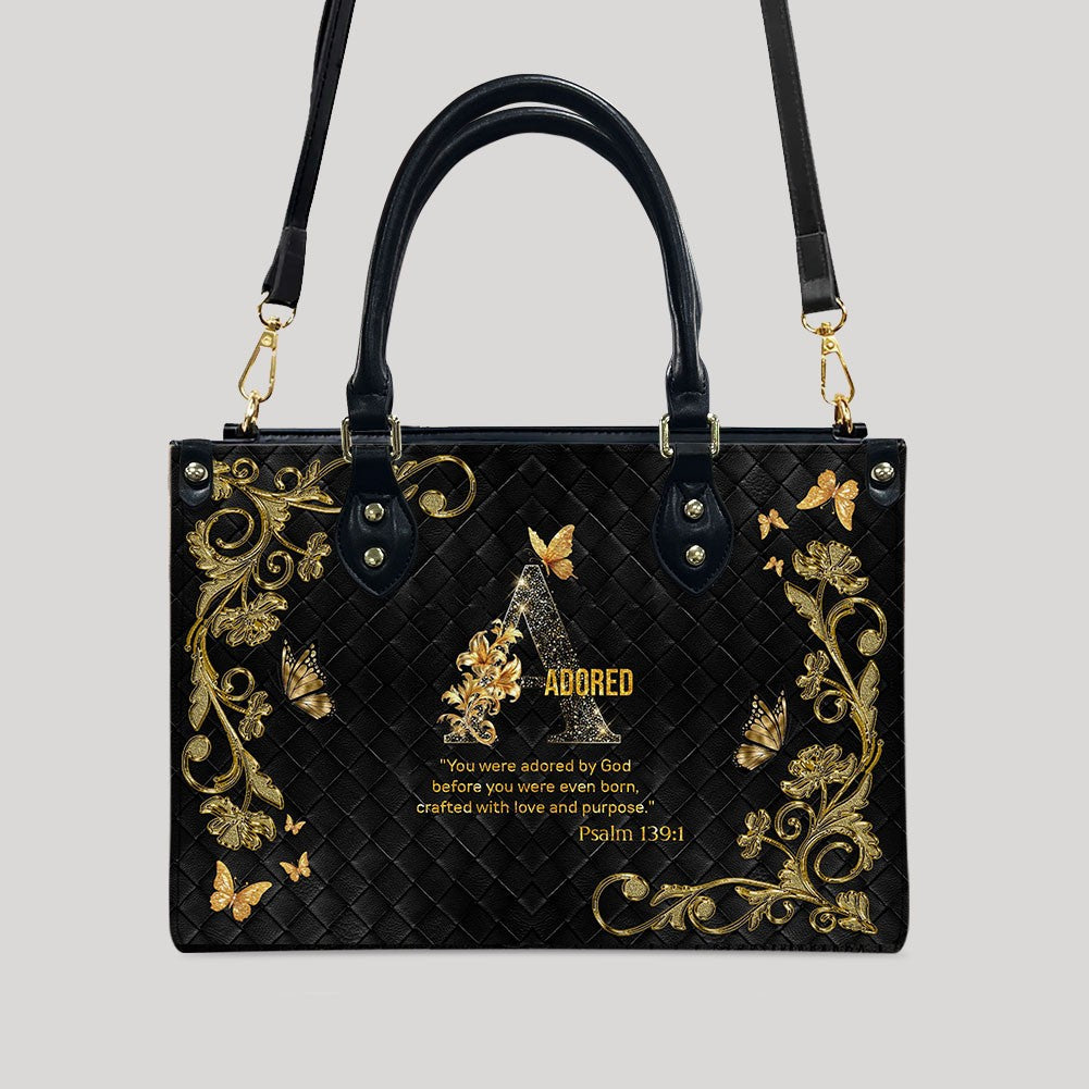 Personalized Christian Bible Verse Handbag
