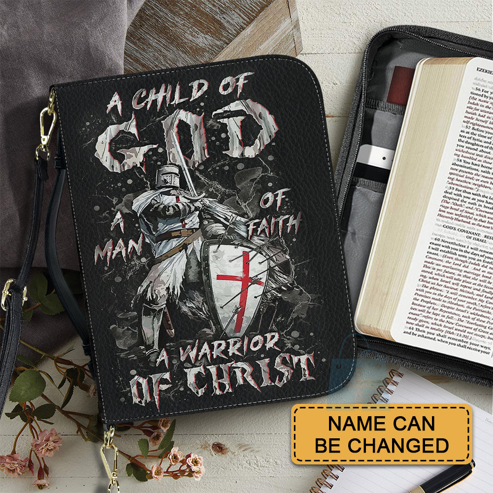 Warrior of Christ Personalized Bible Cover