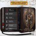 Personalized Warrior of God Bible Cover for Men