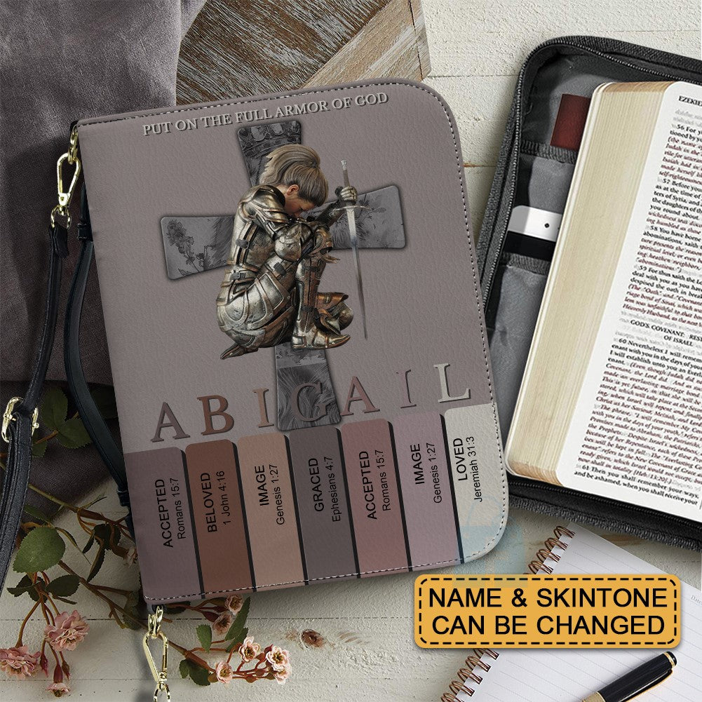 Personalized Sacred Name Meaning Bible Cover
