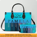 Personalized Christian Leather Handbag