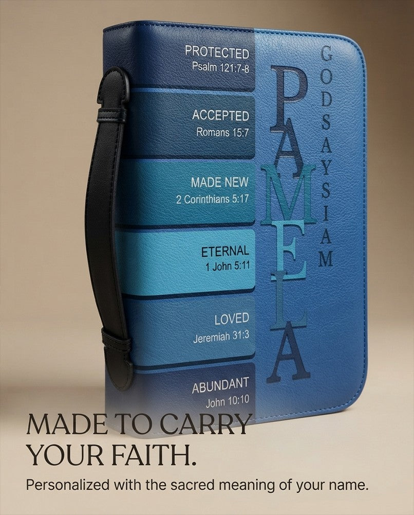 Personalized Name Meaning Bible Cover