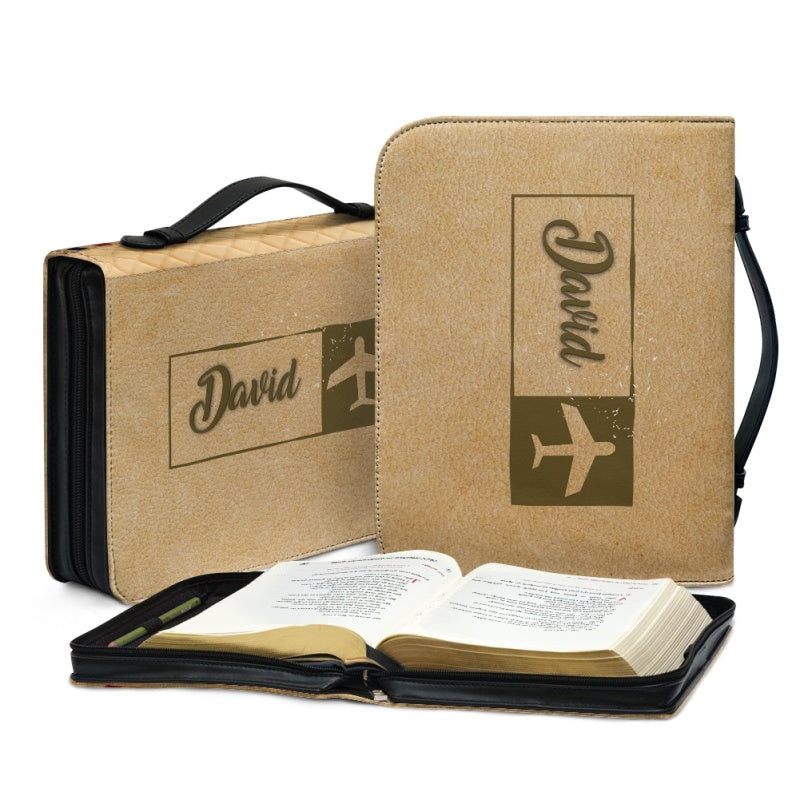 Personalized Bible Cover Gift for Boyfriend