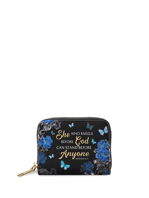 Anchor Romans 8:31 Scripture Mini Wallet