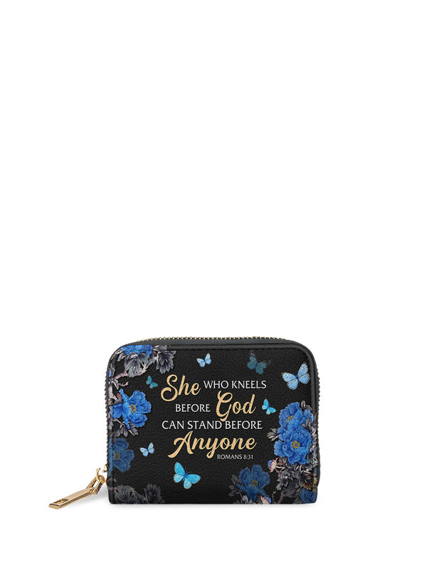Anchor Romans 8:31 Scripture Mini Wallet