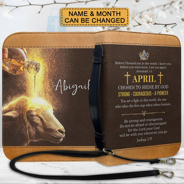 Personalized Birth Month Prophecy Bible Cover
