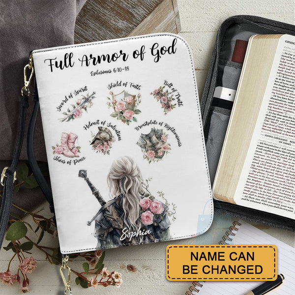 Personalized Full Armor of God Bible Cover