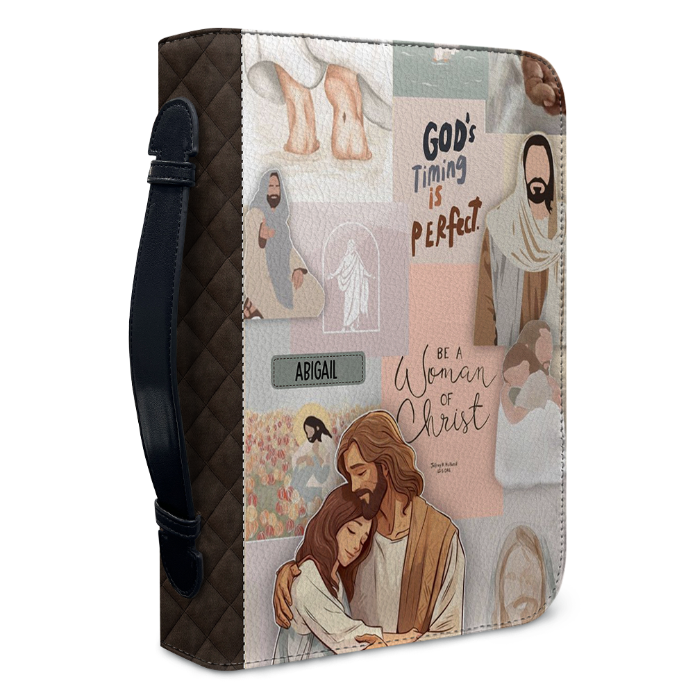 Be A Woman Of Christ Personalized Bible Cover