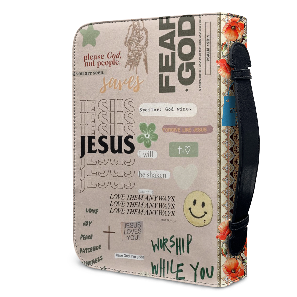 Personalized Focus On Jesus Waymaker Bible Cover