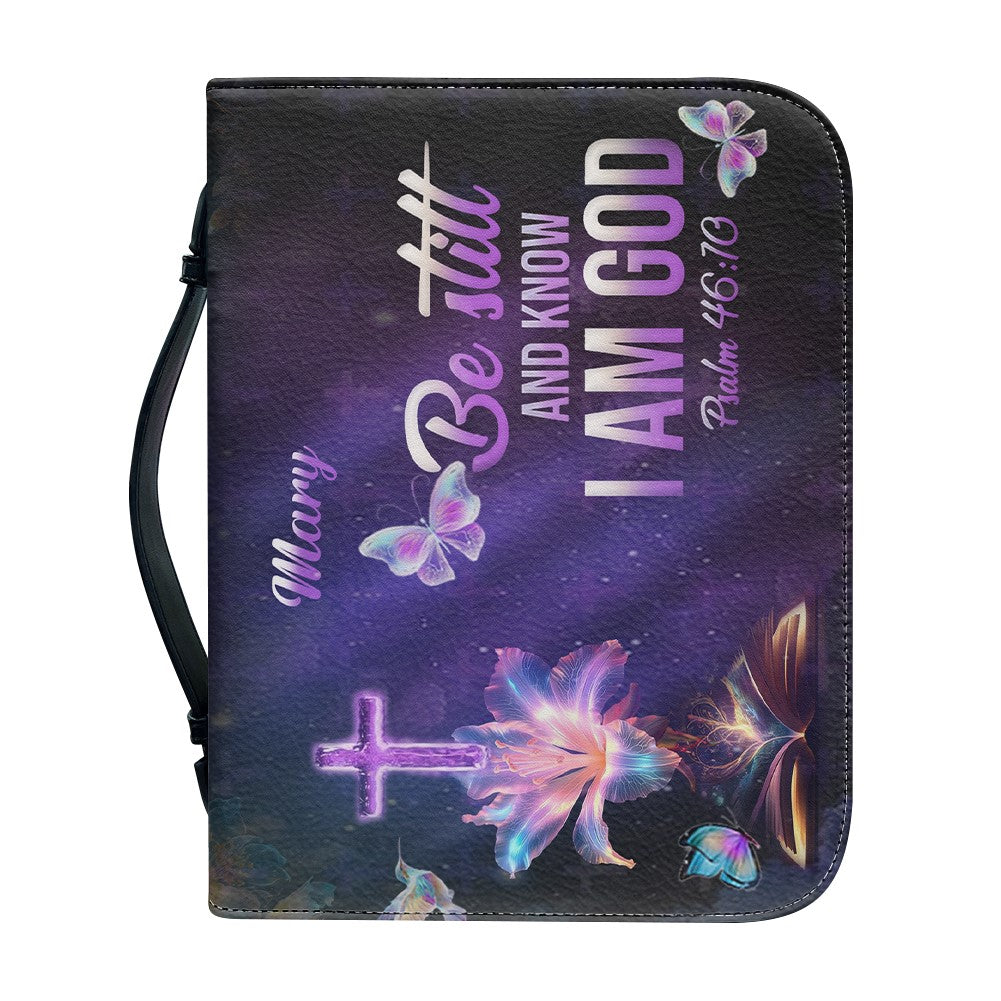 Divine Tranquility 'Be Still' Bible Cover