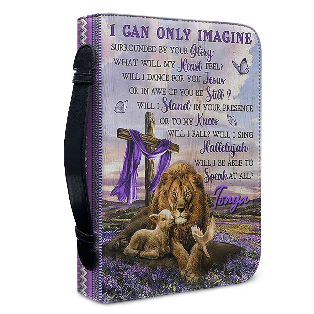 Personalized I Can Only Imagine Bible Cover
