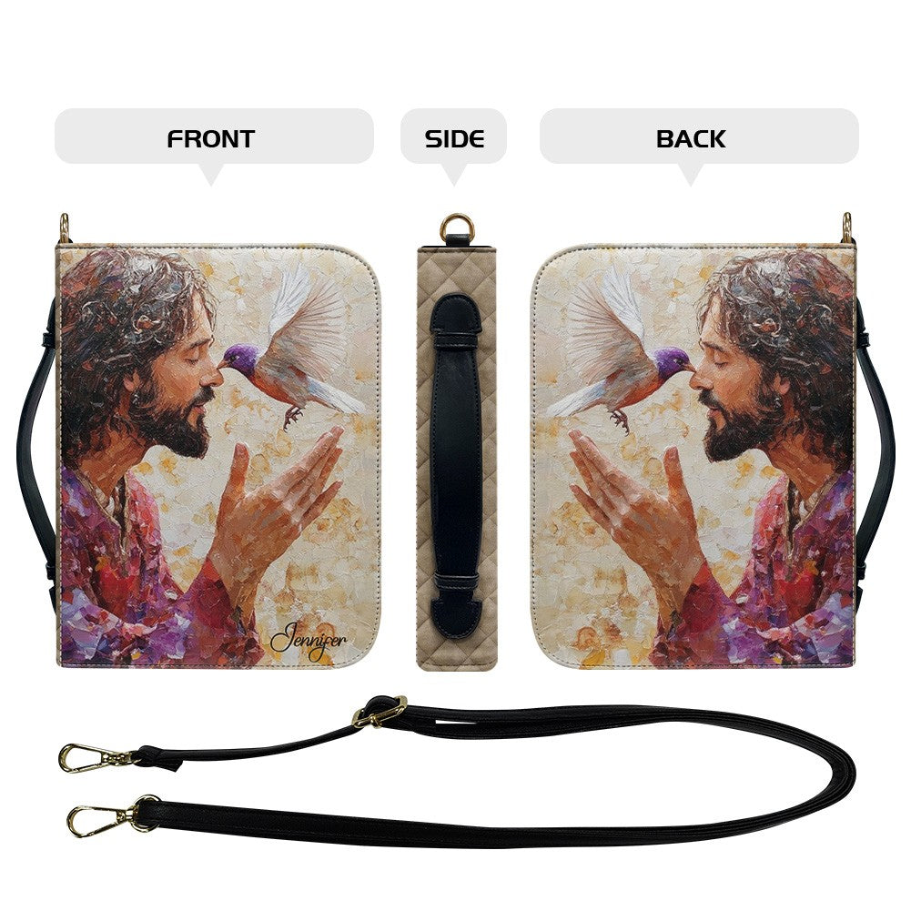 God Blessed The Broken Road Custom Bible Cover