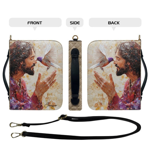 God Blessed The Broken Road Custom Bible Cover