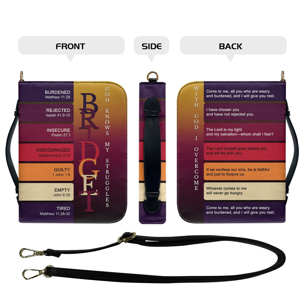 Personalized Name & Scripture Bible Cover