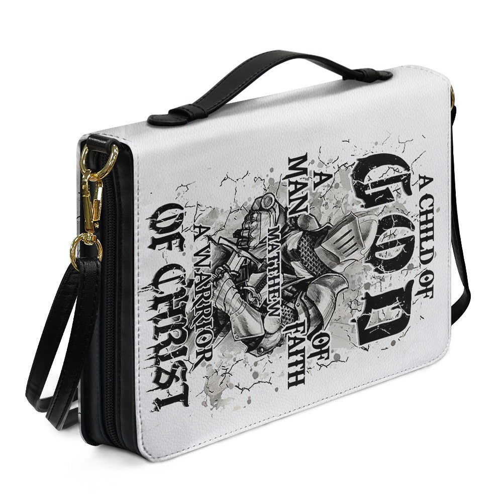 Warrior of Christ Personalized Bible Cover