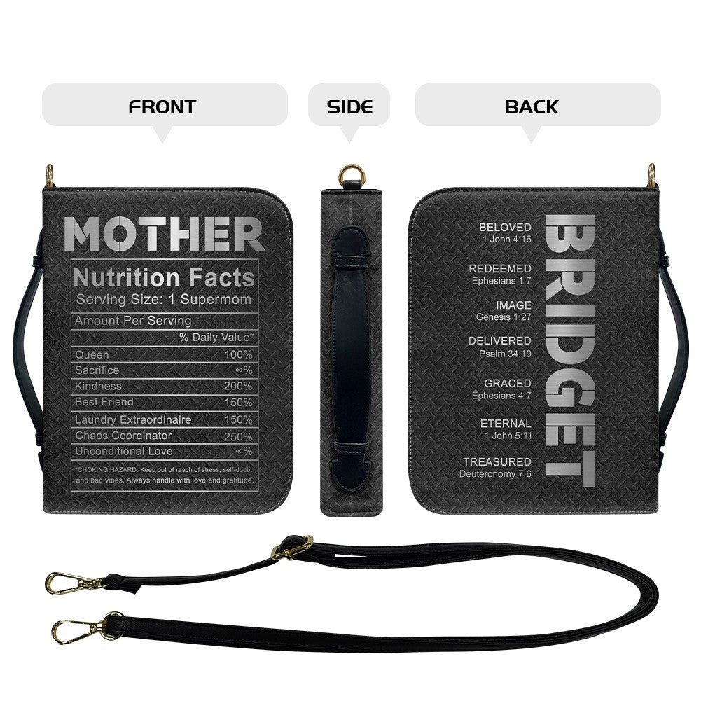Personalized Bible Cover with Name Meaning