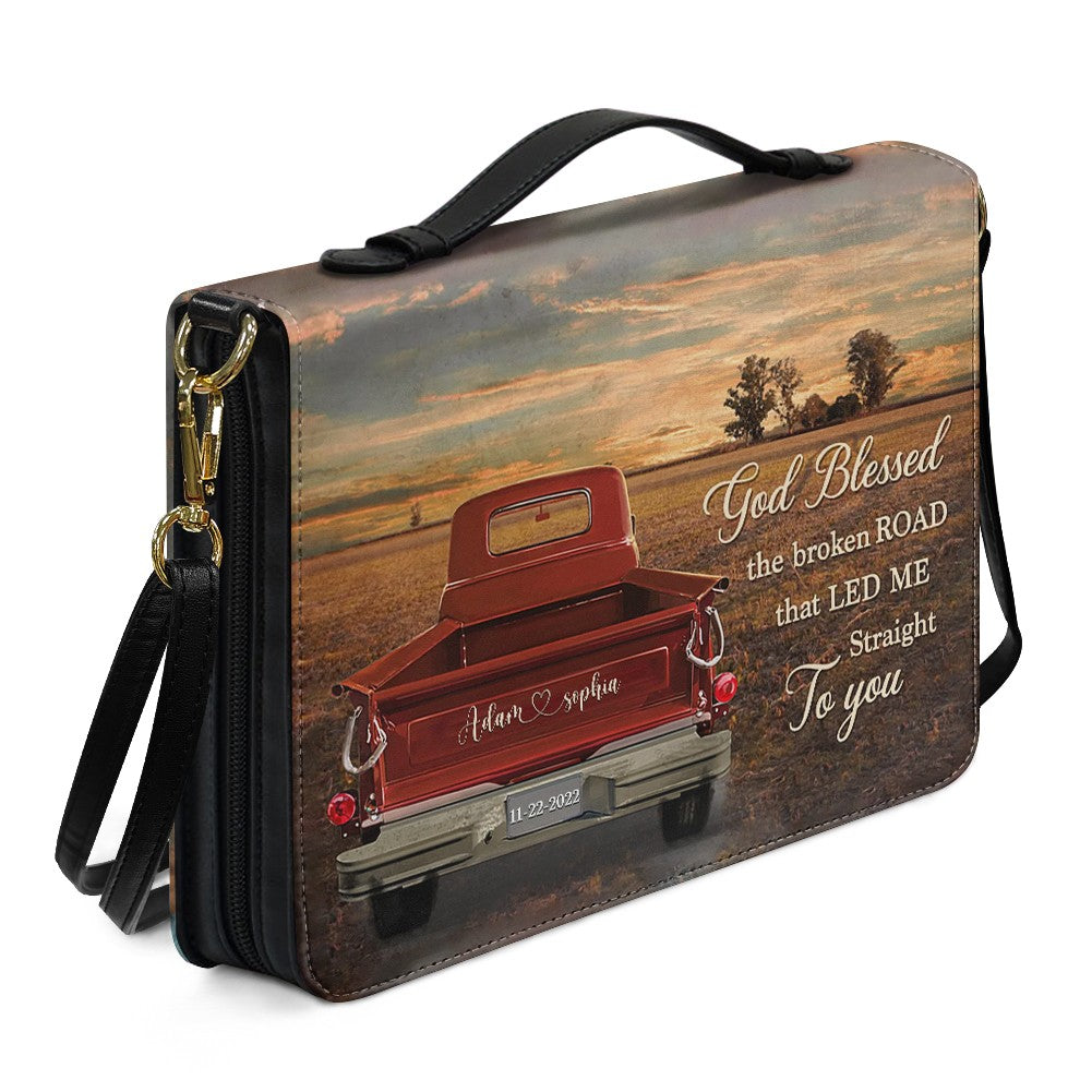 Personalized Faithful Memories Couples Bible Cover
