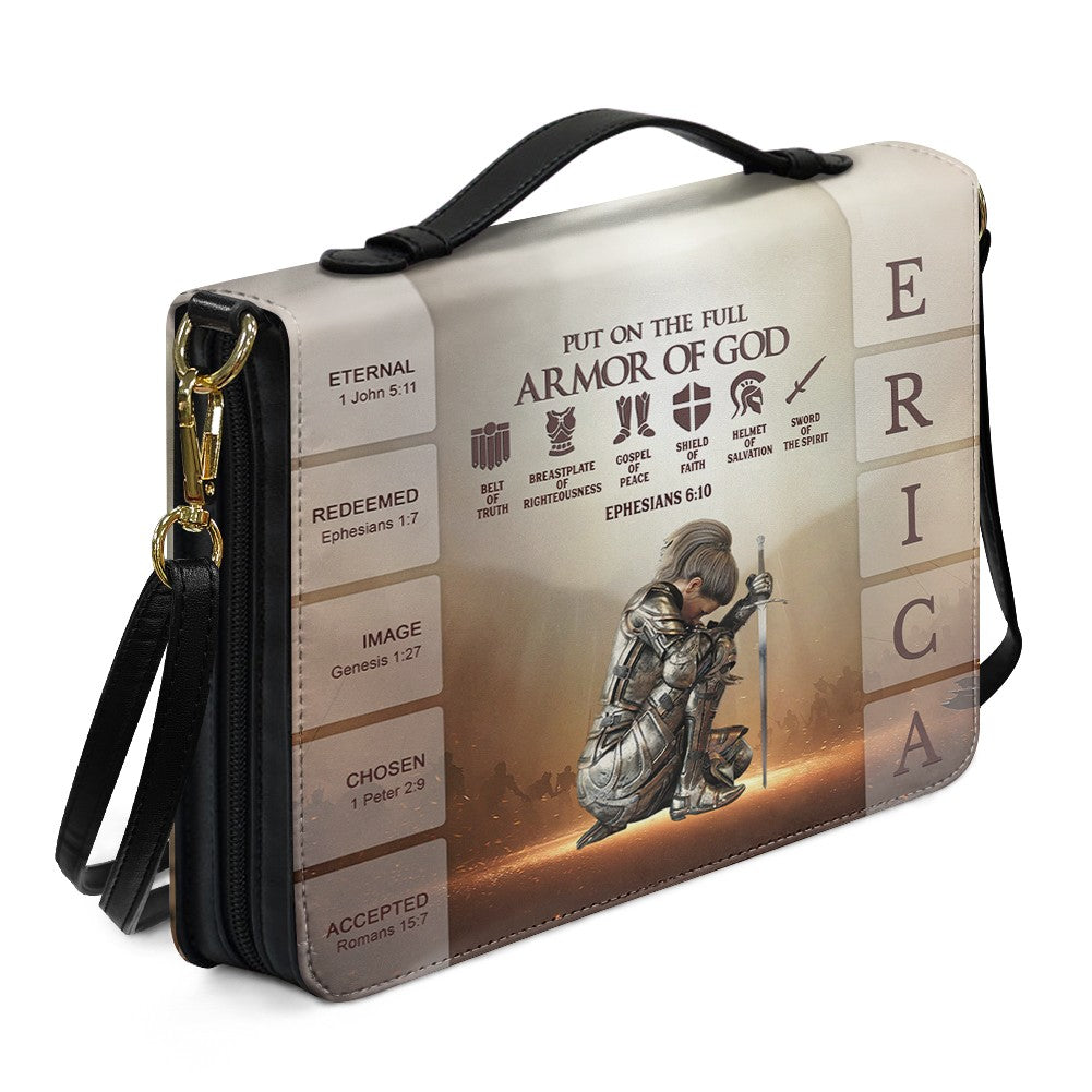 Full Armor of God Personalized Bible Cover