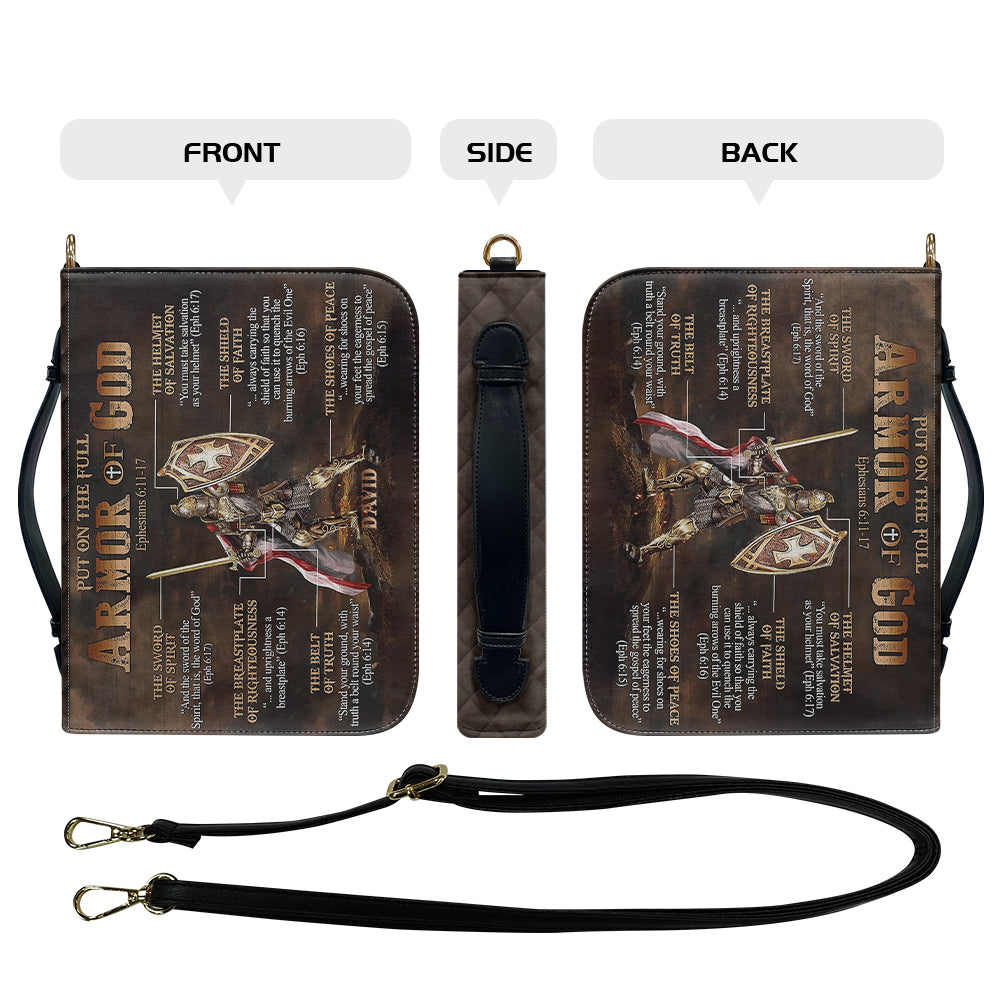 Personalized Armor of God Bible Cover