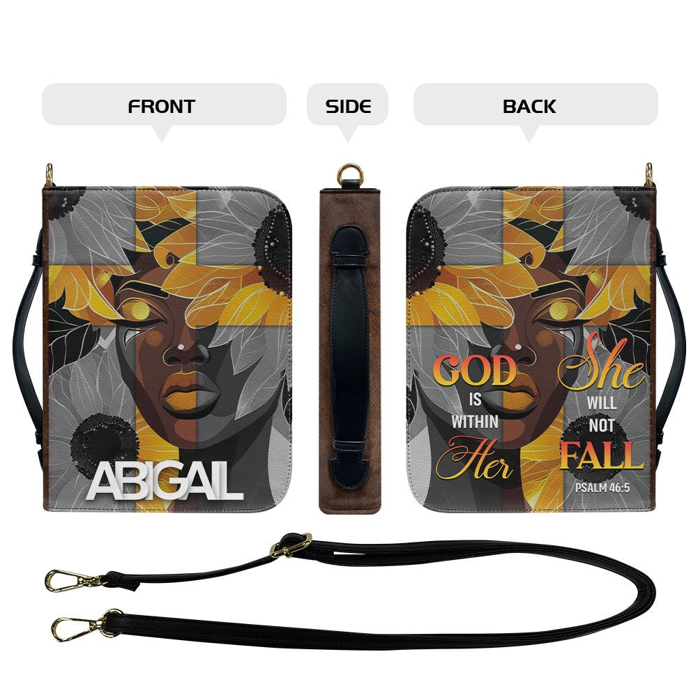 God Is Within Her Personalized Bible Cover