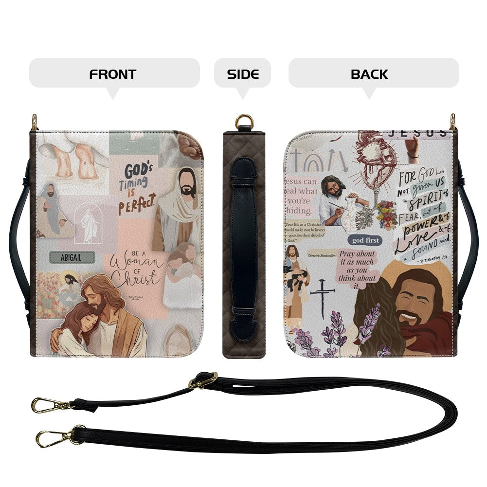 Be A Woman Of Christ Personalized Bible Cover