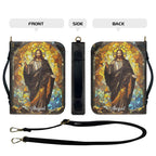 Personalized Name Faux Leather Bible Cover